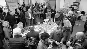 Neujahrsempfang 2020 Besucher im Messebereich